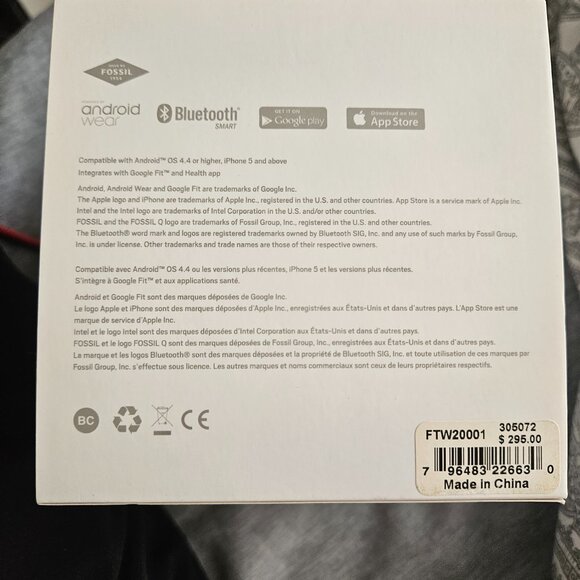 Fossil Q Founder Touch Screen Smart Watch - Picture 14 of 16